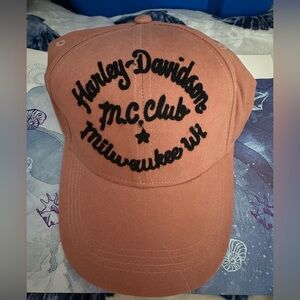 Harley-Davidson Coral Cap with Black logo